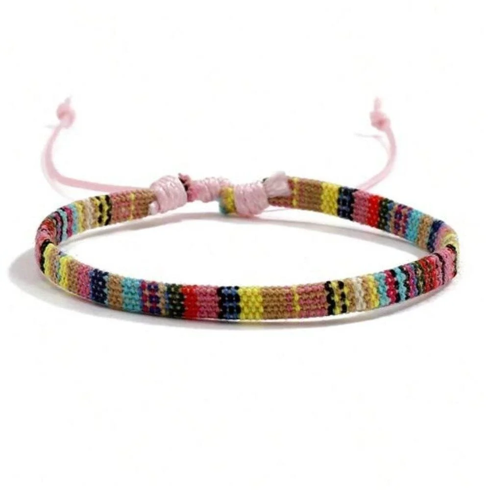 12pcs Boho Surfer Beach Bracelet Set‎ Men & Women Braided Boho Summer Bracelets